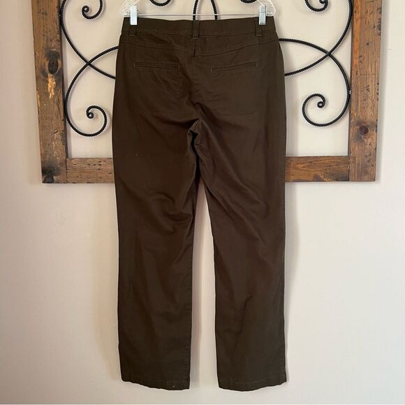 Christopher & Banks Cotton Stretch Slim Bootcut Casual Career Pants Slacks - Picture 4 of 16